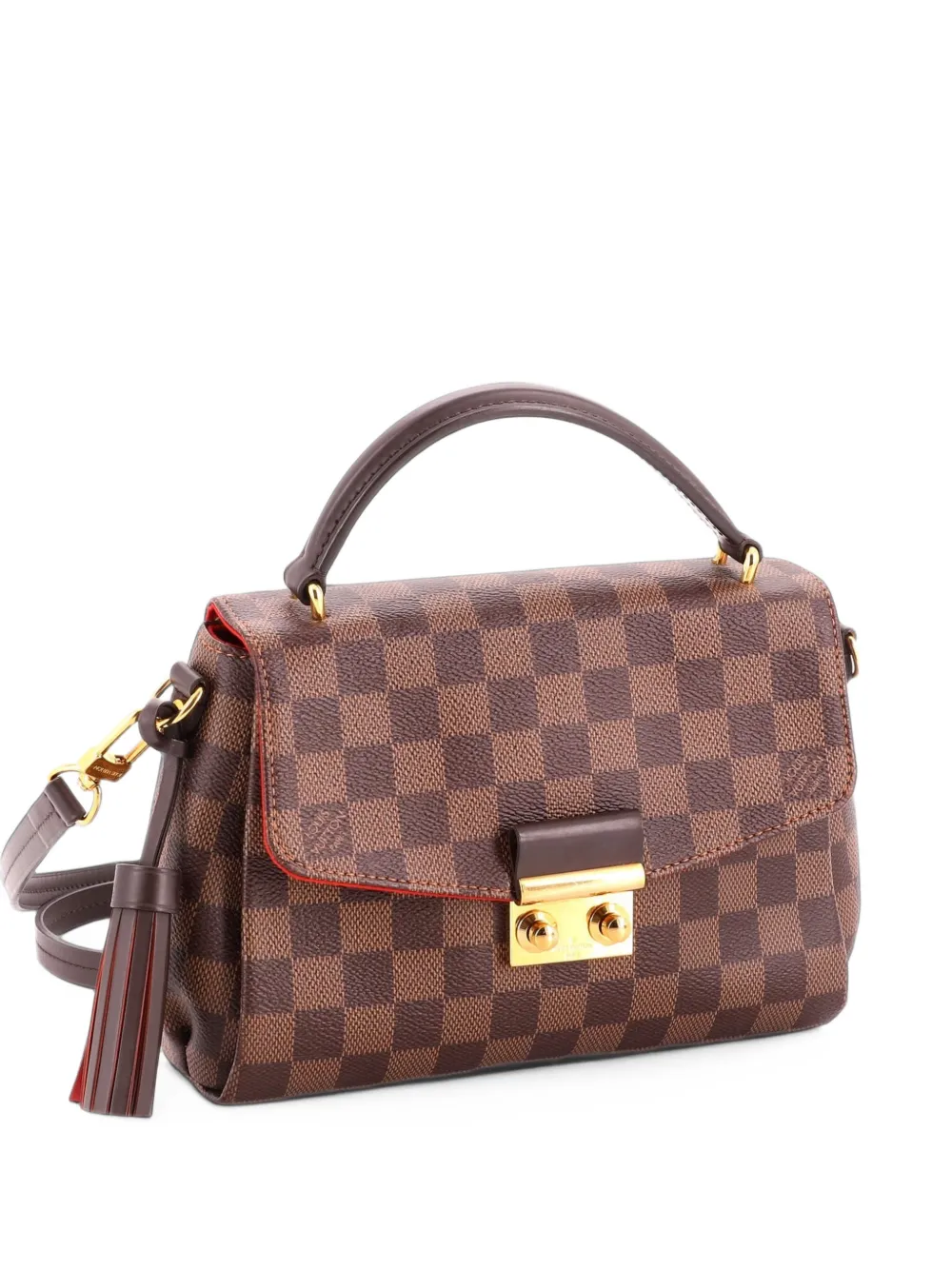 Louis Vuitton Pre-Owned Croisette Handbag Damier crossbody bag - Braun