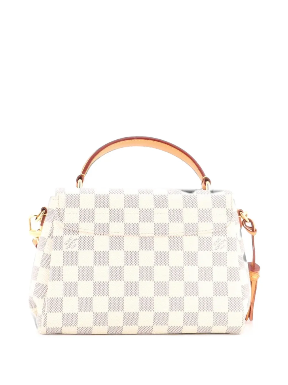 Louis Vuitton Pre-Owned Croisette Handbag Damier crossbody bag - Bianco