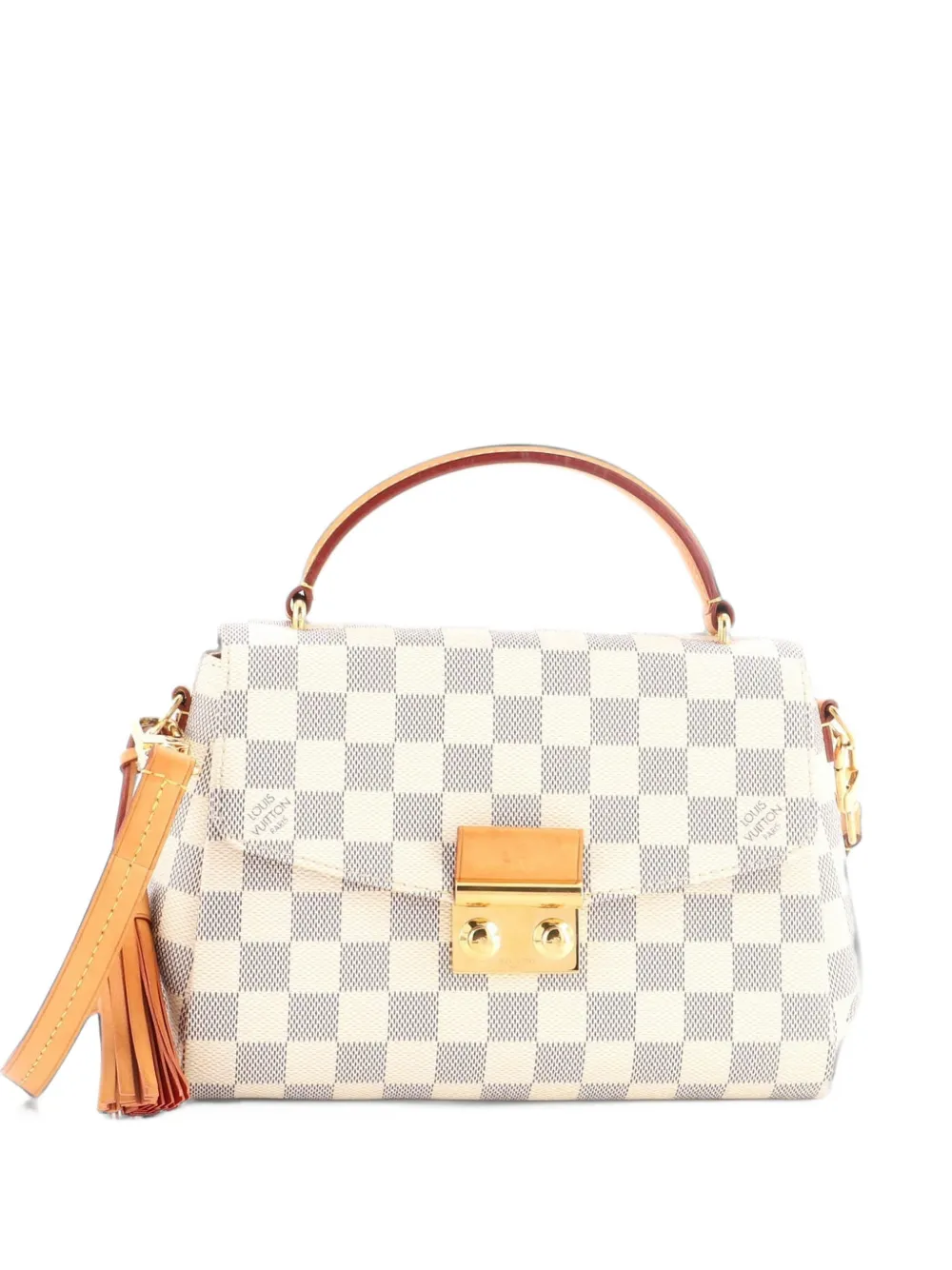 Louis Vuitton Pre-Owned Croisette Handbag Damier crossbody bag - Bianco