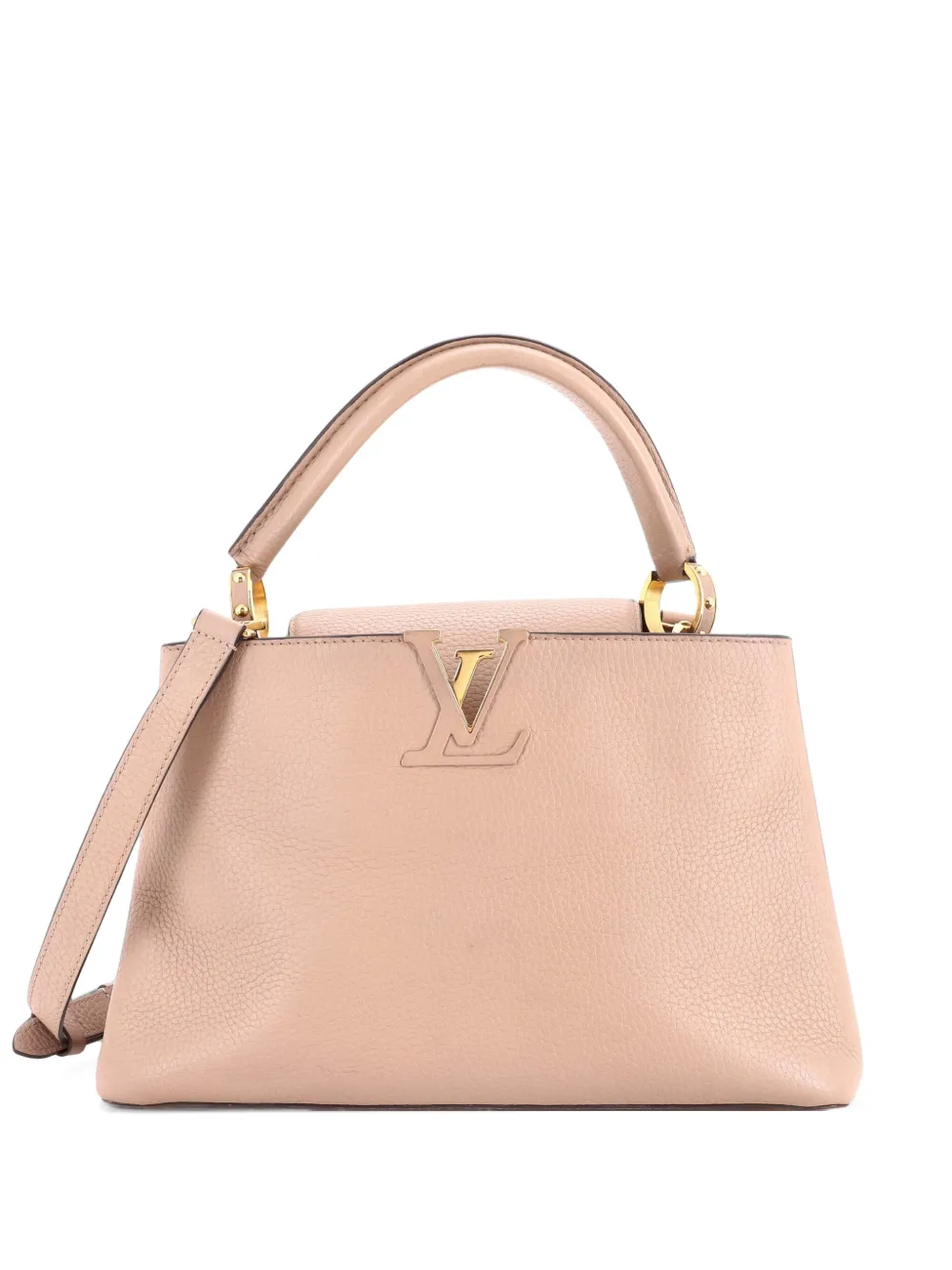 Louis Vuitton Pre-Owned Capucines Bag Leather BB satchel - Neutrals