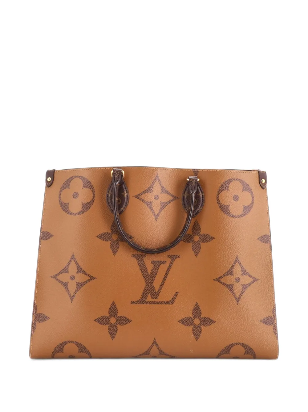 Louis Vuitton Pre-Owned OnTheGo Reverse Monogram Giant GM tote bag - Braun