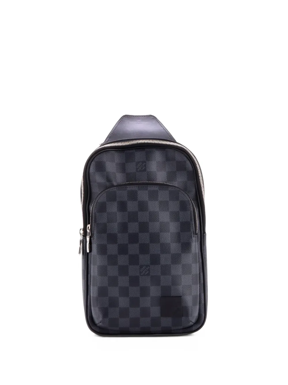 Louis Vuitton Pre-Owned Avenue Sling Bag NM Damier Graphite crossbody bag - Black