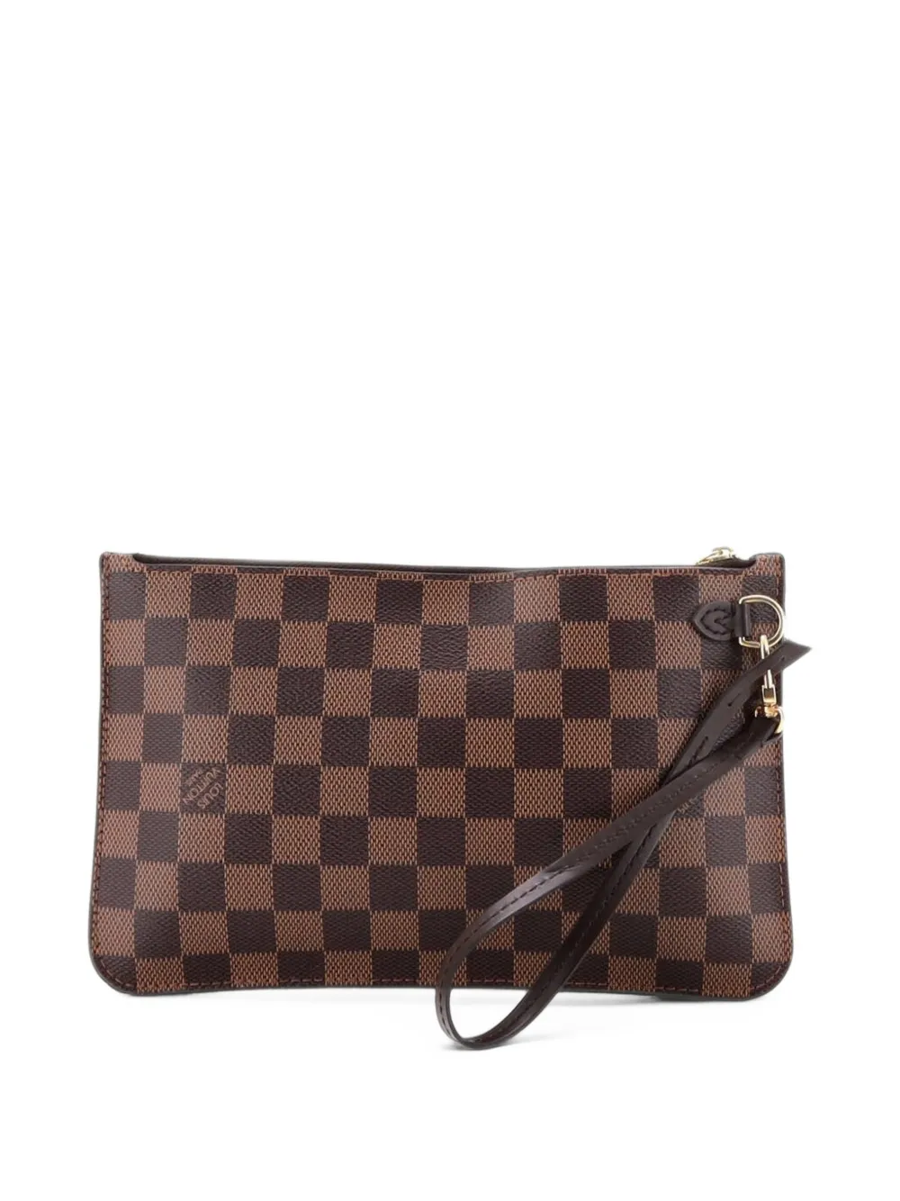 Louis Vuitton Pre-Owned Neverfull Pochette Damier Large pouch - Braun