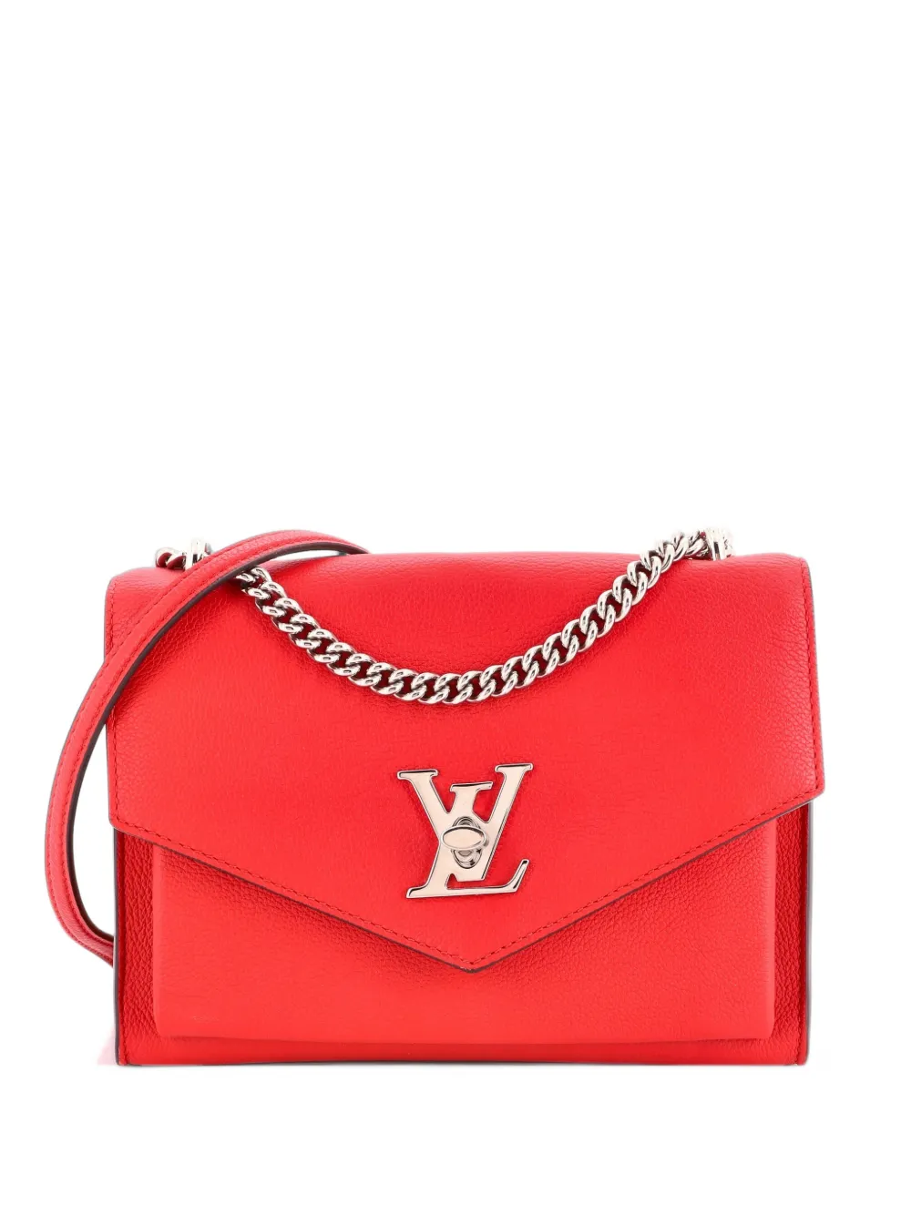 Louis Vuitton Pre-Owned Mylockme Handbag Leather BB crossbody bag - Rosso