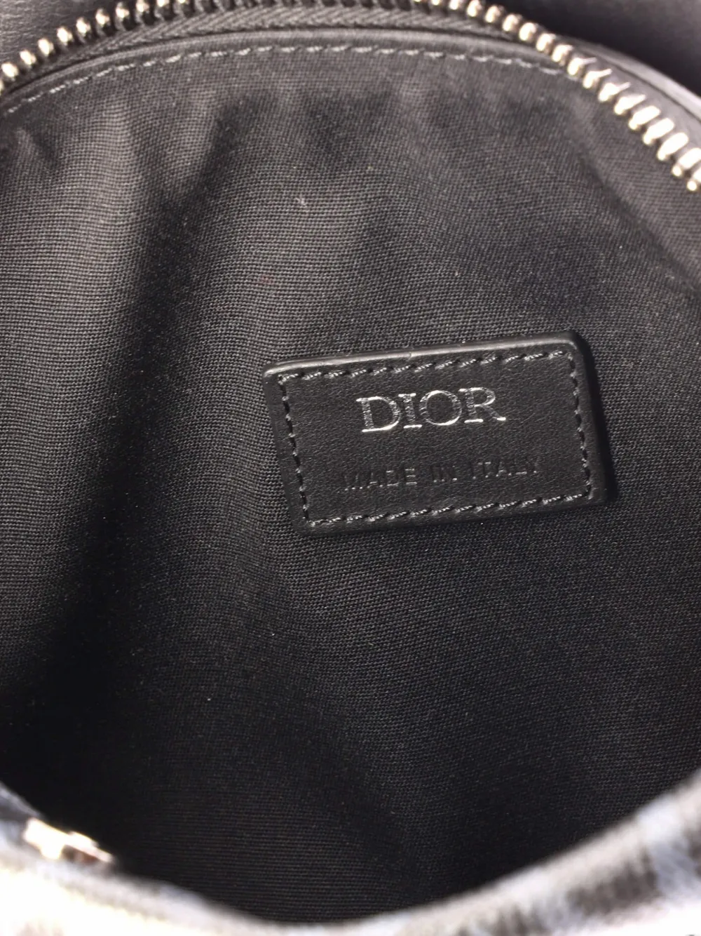 Christian Dior Pre-Owned Lingot Messenger Bag CD Diamond Coated Canvas crossbody bag - Schwarz