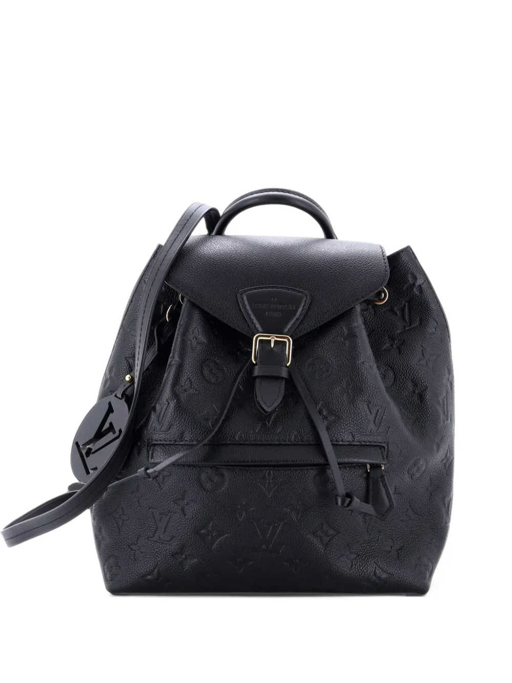Louis Vuitton Pre-Owned Montsouris NM Monogram Empreinte Leather PM backpack - Schwarz