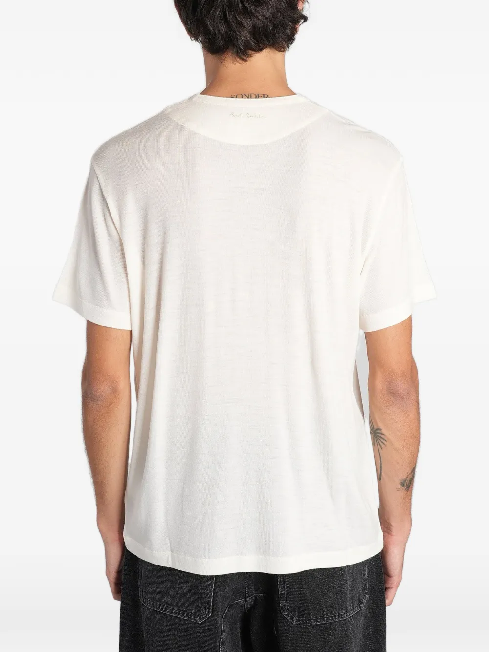 Paul Smith button-placket T-shirt Beige