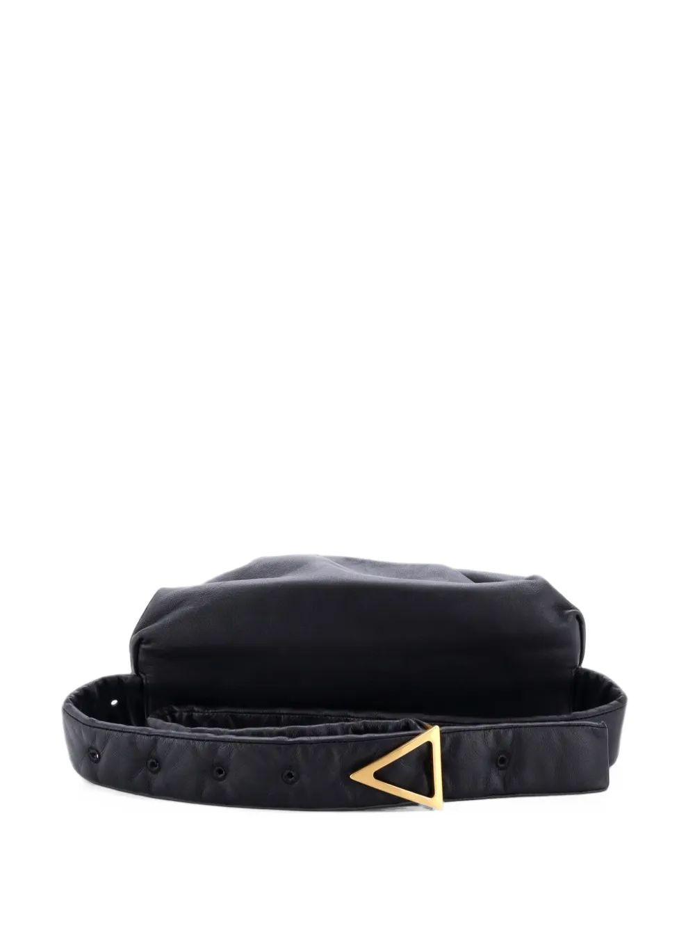 Bottega Veneta Pre-Owned The Body Pouch Leather Small belt bag in Black
