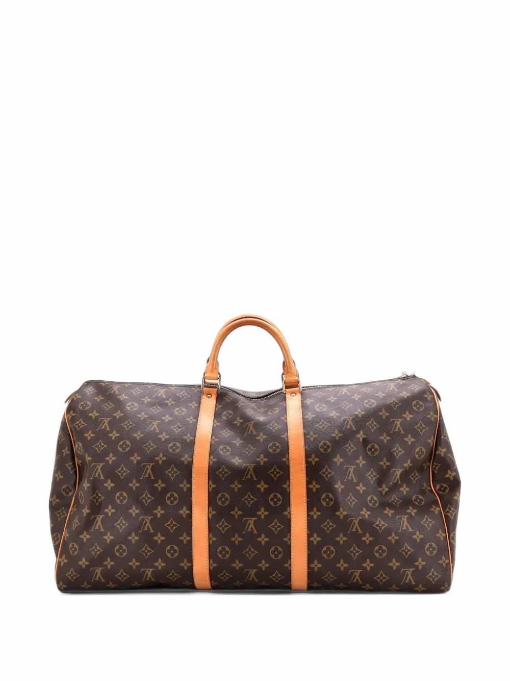 Louis Vuitton Pre-Owned Keepall Bag Monogram Canvas 60 travel bag - Marrone