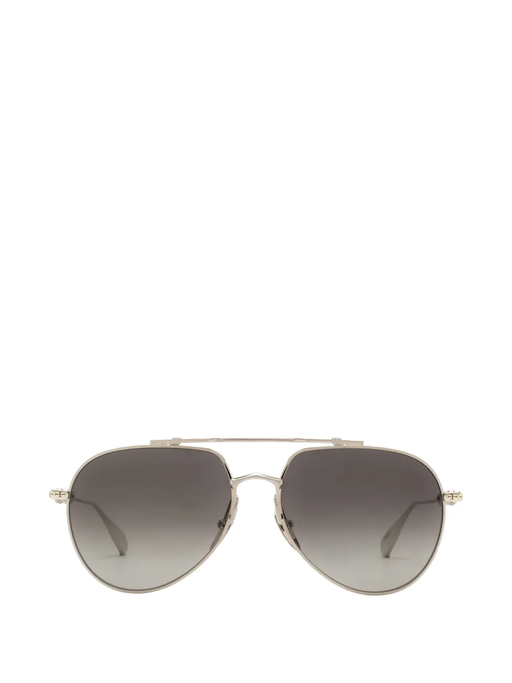 Chrome Hearts Spuns Sun pilot-frame sunglasses - Silber