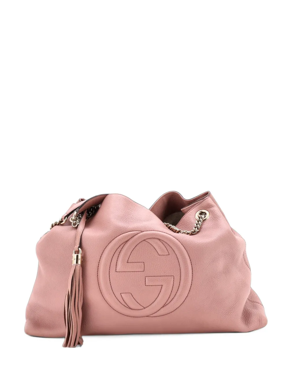 Gucci Pre-Owned Soho Chain Strap Leather Large shoulder bag - Rosa