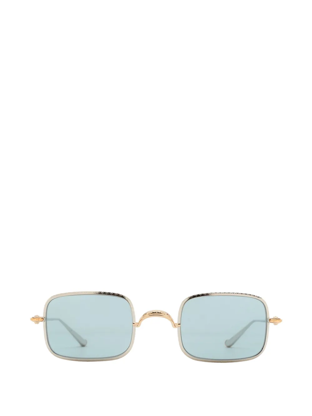 Chrome Hearts Slot Two Sun square-frame sunglasses - Silber