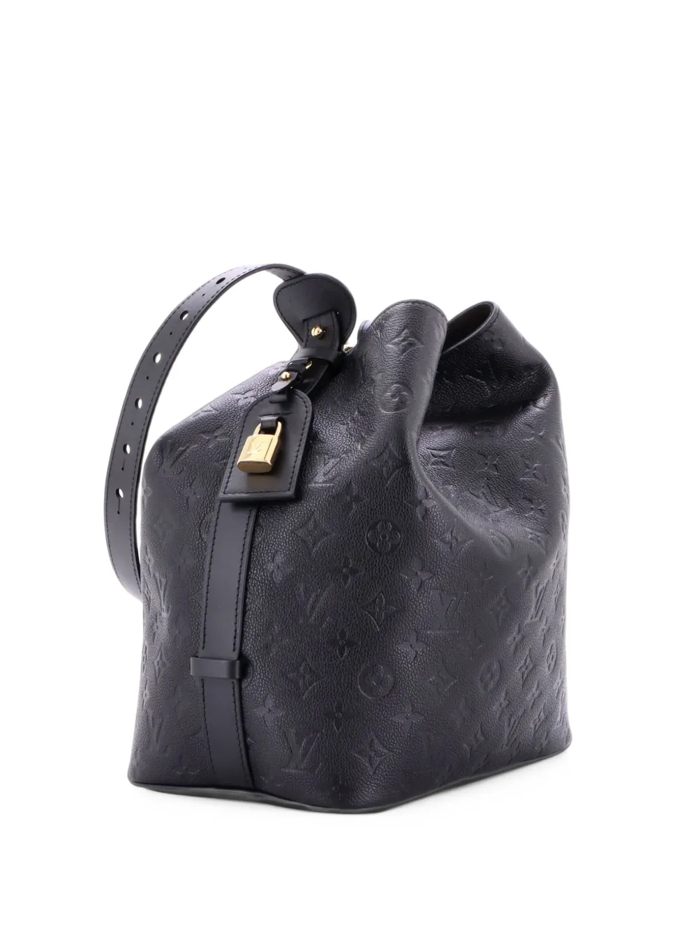 Louis Vuitton Pre-Owned All In Monogram Empreinte Leather GM bucket bag - Schwarz