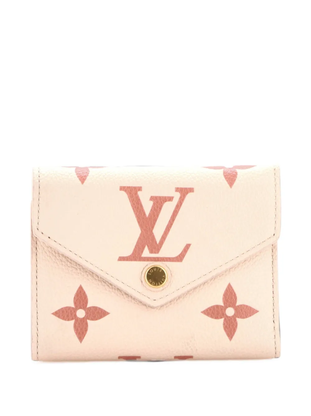 Louis Vuitton Pre-Owned Victorine Wallet Bicolor Monogram Empreinte Giant small wallets - Nude