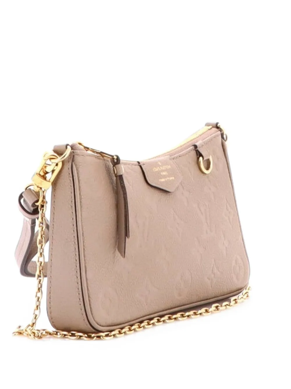 Louis Vuitton Pre-Owned Easy Pouch on Strap Monogram Empreinte Leather shoulder bag - Neutrals