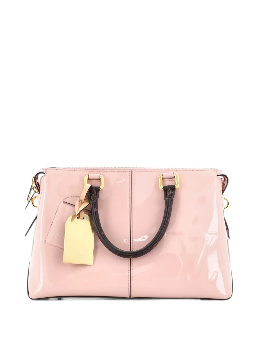 Louis Vuitton Pre-Owned Miroir Handbag Vernis with Monogram Canvas satchel - Rosa