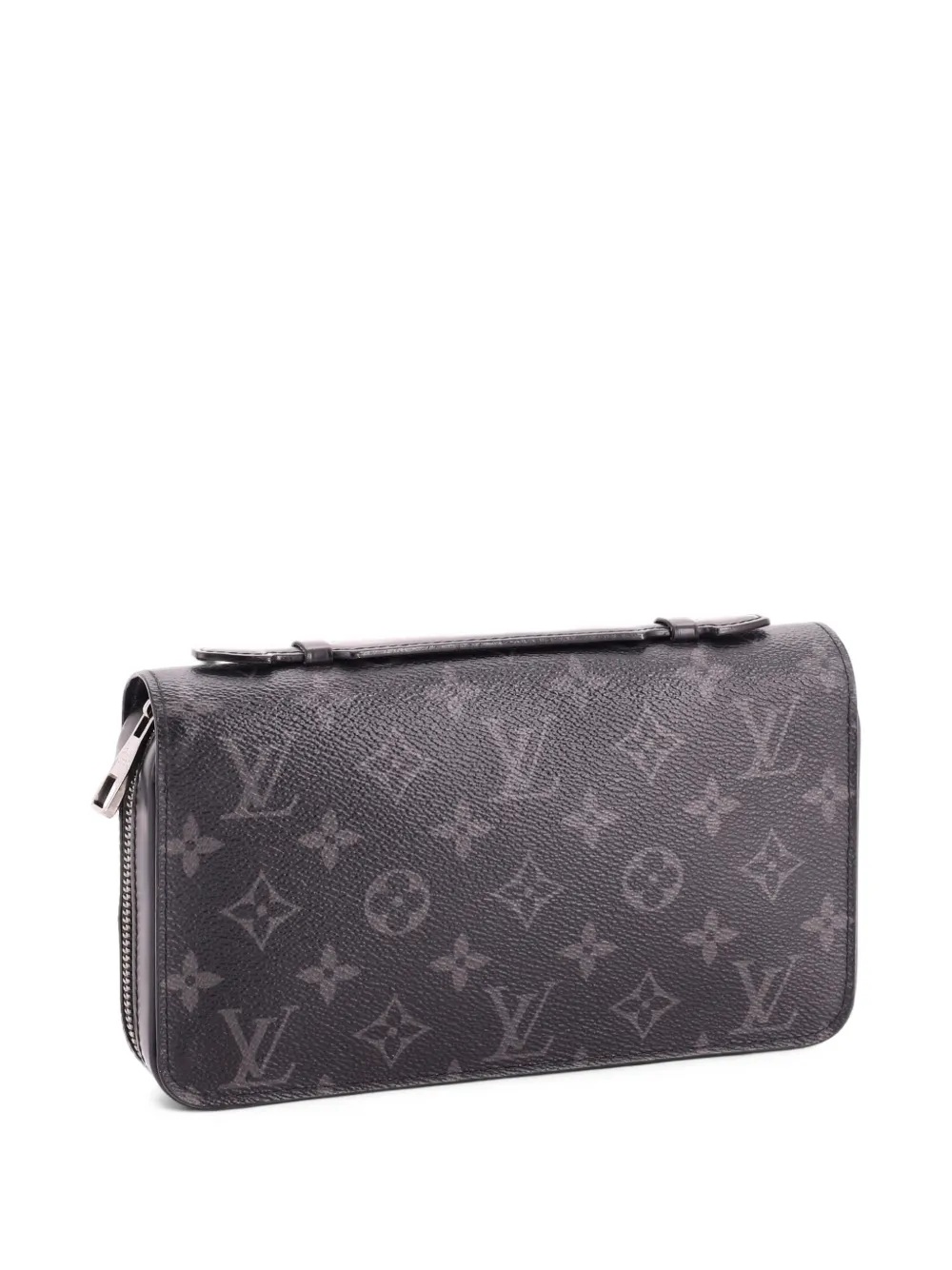 Louis Vuitton Pre-Owned Zippy Wallet Monogram Eclipse Canvas XL small wallets - Schwarz