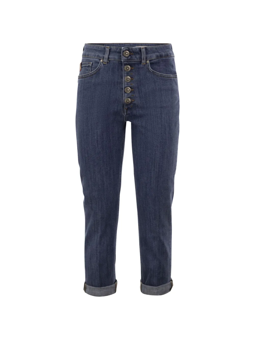 DONDUP Esibizionista cropped jeans Blauw