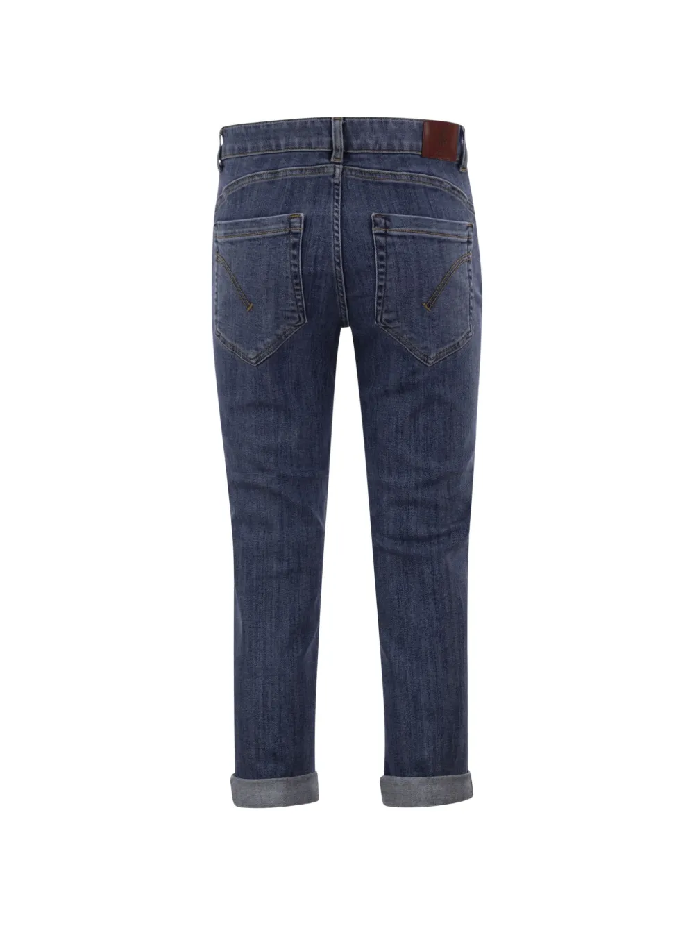 DONDUP Esibizionista cropped jeans Blauw