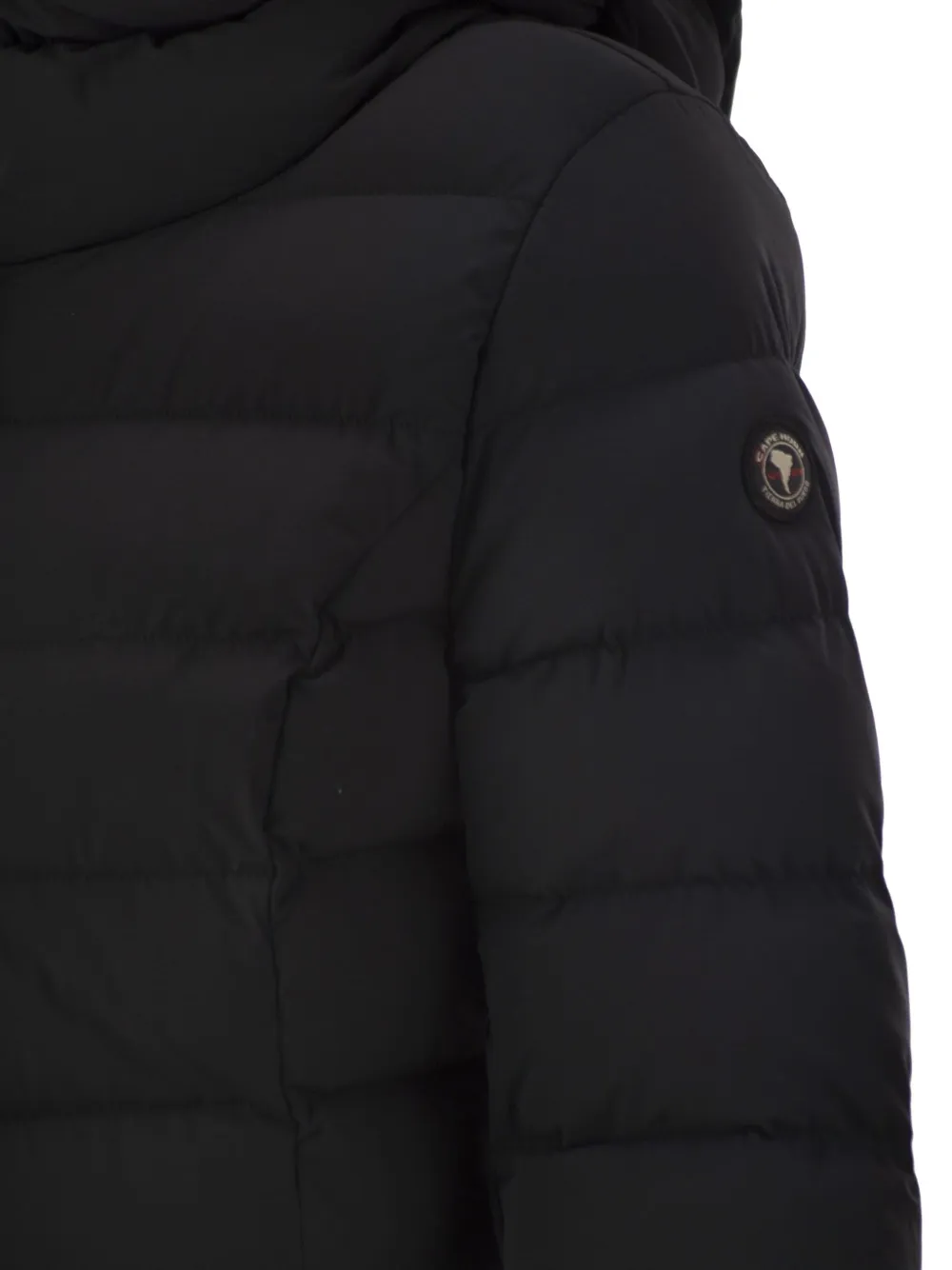 CAPE HORN Santacruz hooded quilted down jacket Zwart