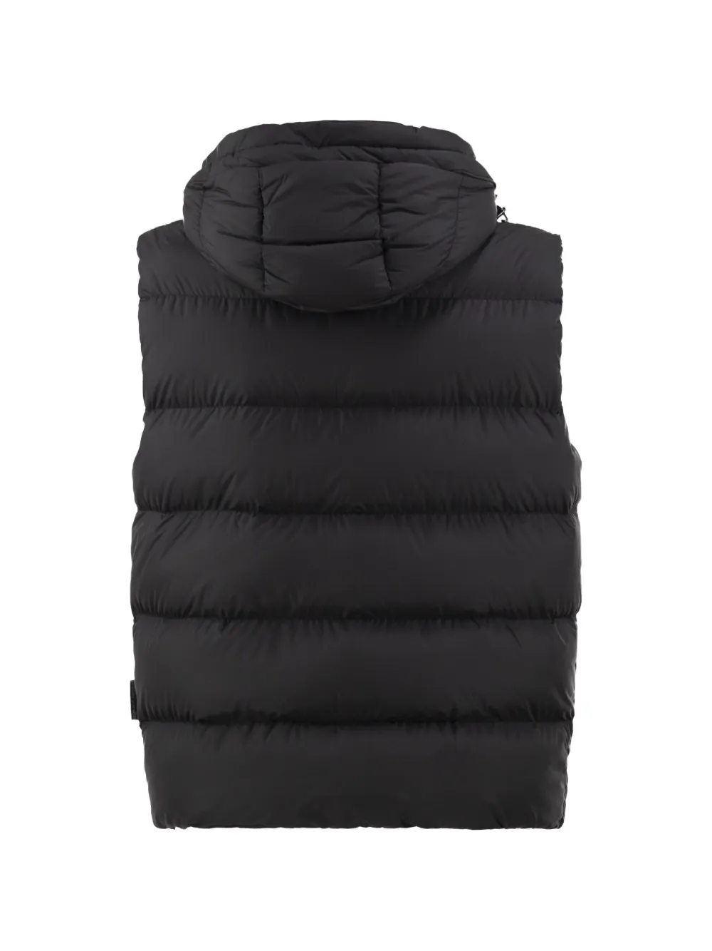 CAPE HORN Perdido hooded quilted gilet Zwart