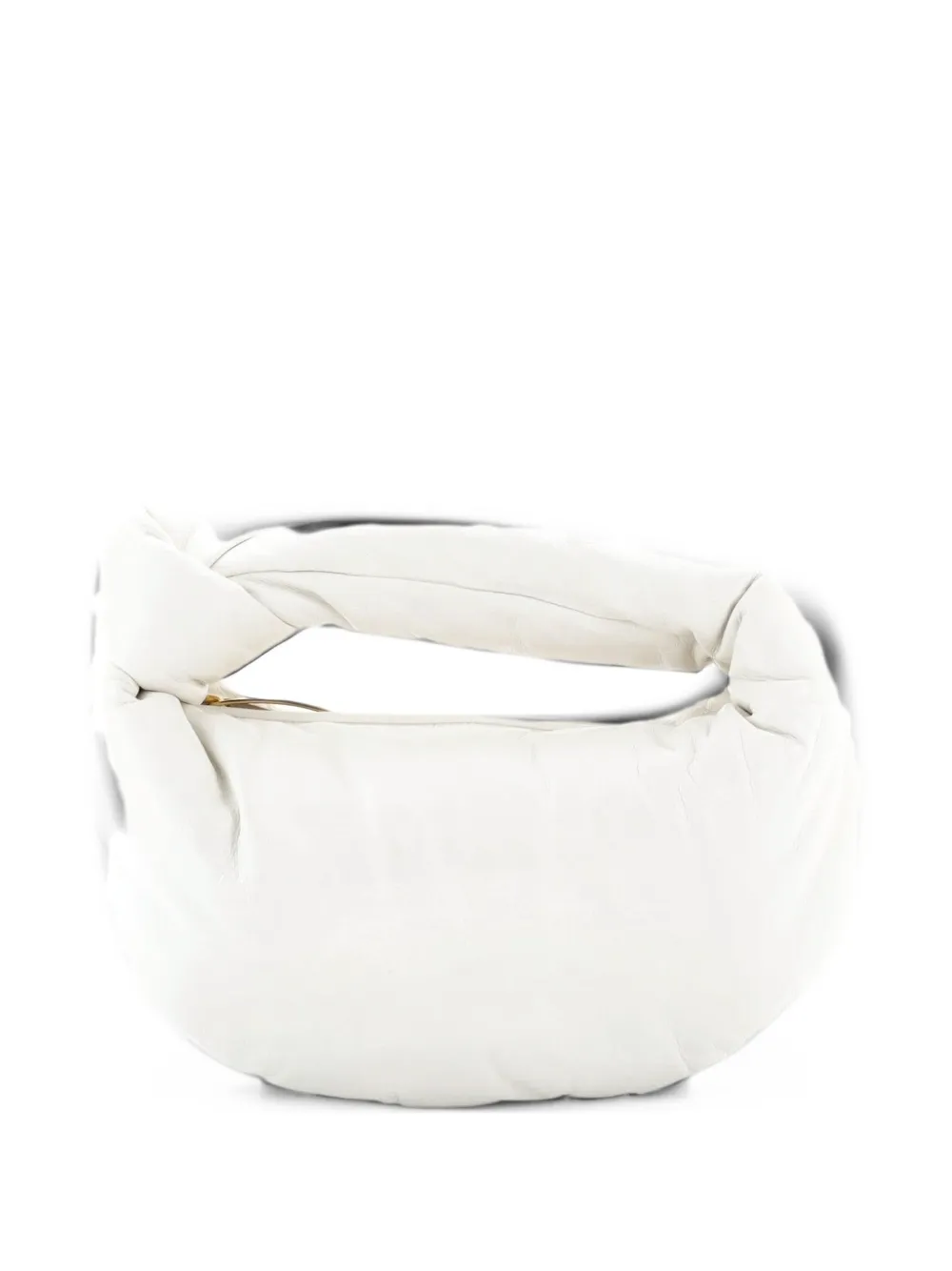 Bottega Veneta Pre-Owned BV Jodie Puffy Leather Mini hobo bag - Weiß