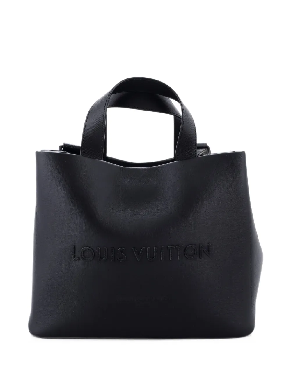 Louis Vuitton Pre-Owned Shopper Leather Mini tote bag - Black