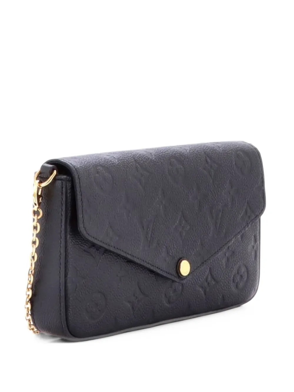 Louis Vuitton Pre-Owned Felicie Pochette Monogram Empreinte Leather crossbody bag - Nero