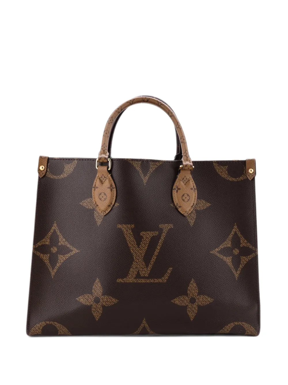 Louis Vuitton Pre-Owned OnTheGo Reverse Monogram Giant MM tote bag - Marrone