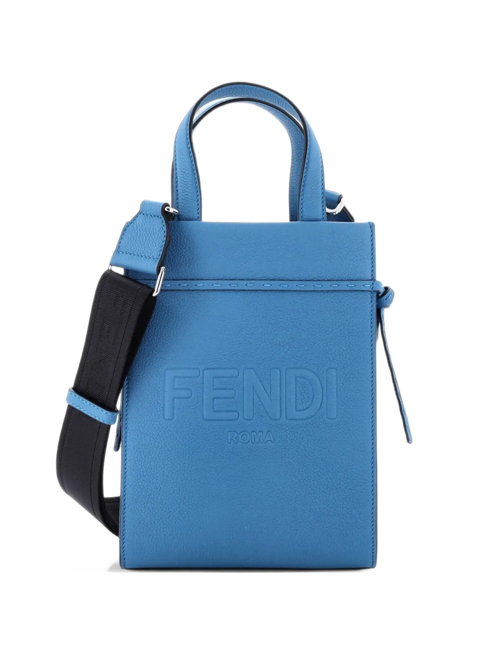 Fendi Pre-Owned Go To Shopper Tote Leather Mini crossbody bag - Blau