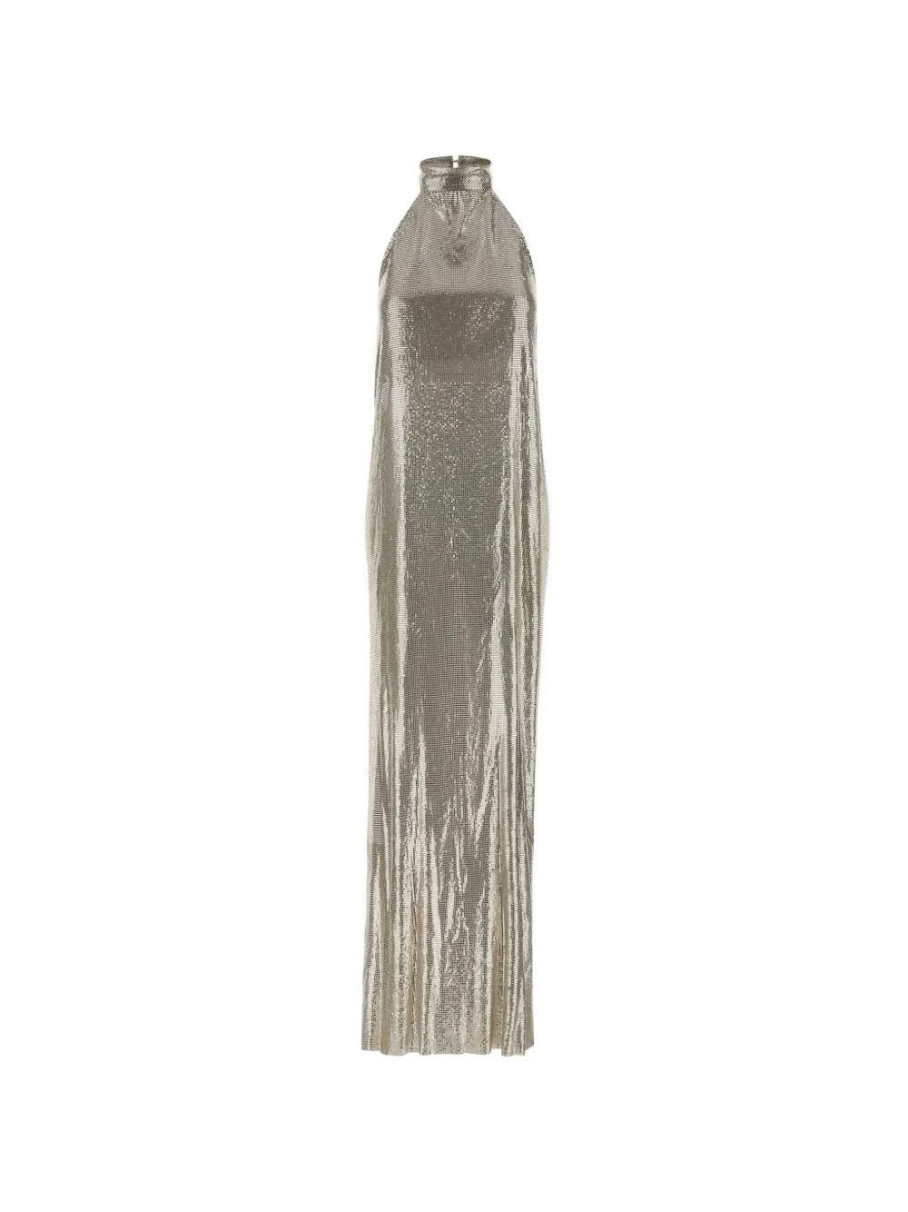 Stella McCartney halterneck chainmail dress - Silver