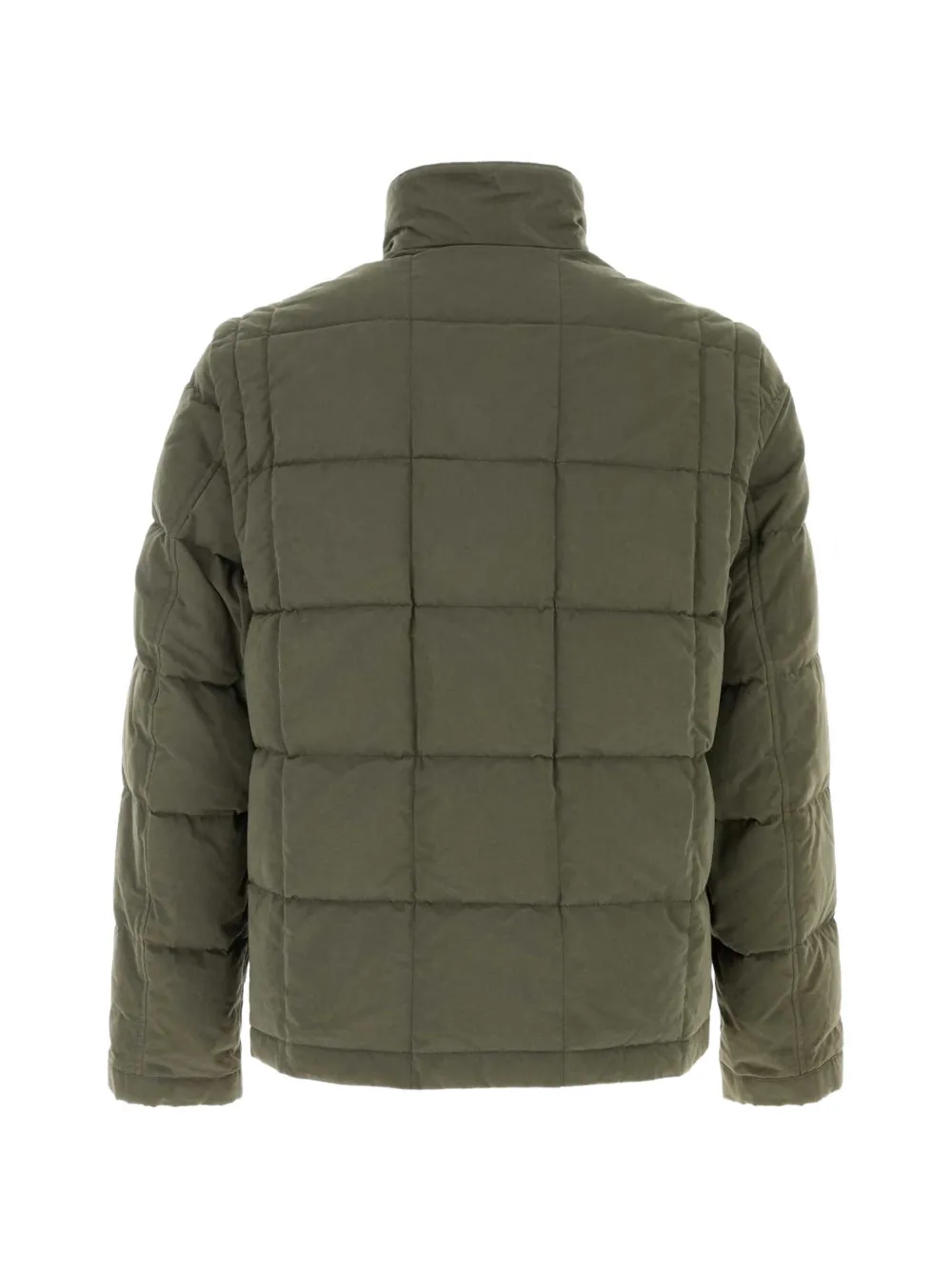 FAY ARCHIVE quilted lobster-clasp jacket Groen