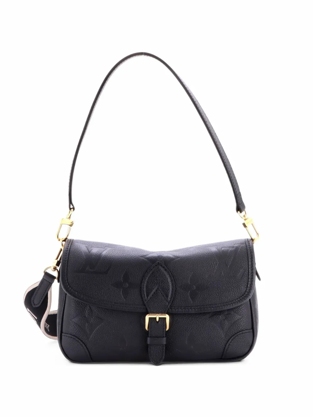 Louis Vuitton Pre-Owned Diane NM Handbag Monogram Empreinte Giant shoulder bag - Nero
