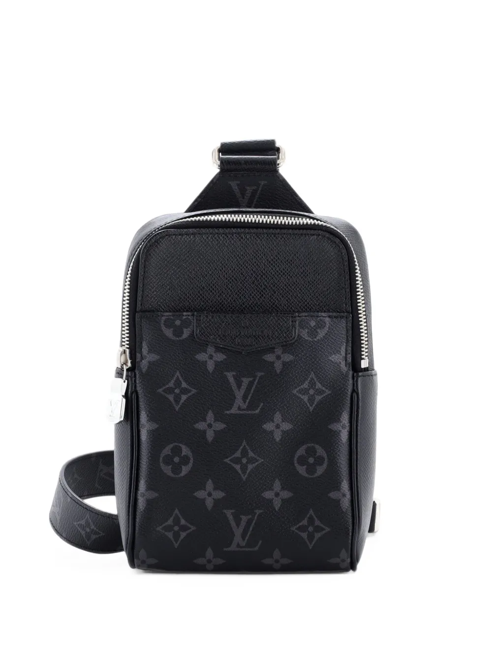 Louis Vuitton Pre-Owned Outdoor Slingbag Monogram Taigarama backpack - Schwarz