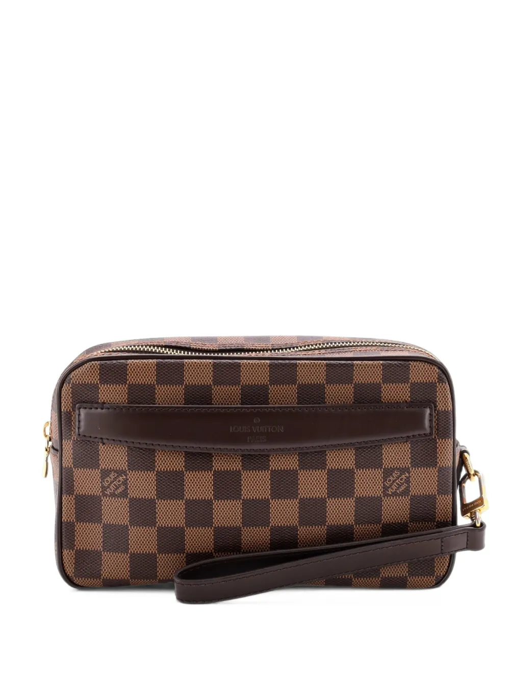 Louis Vuitton Pre-Owned Saint Paul Pochette Damier clutch bag - Braun
