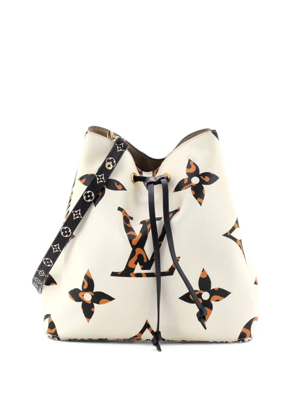 Louis Vuitton Pre-Owned NeoNoe Handbag Limited Edition Jungle Monogram Giant bucket bag - Toni neutri