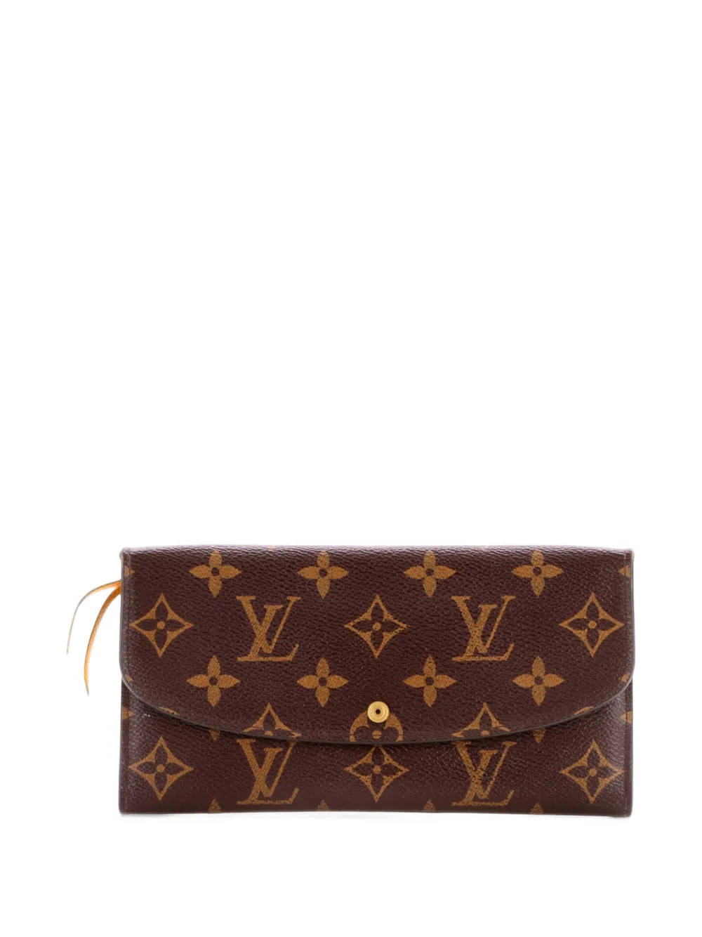 Louis Vuitton Pre-Owned Emilie Wallet Monogram Canvas small wallets - Braun