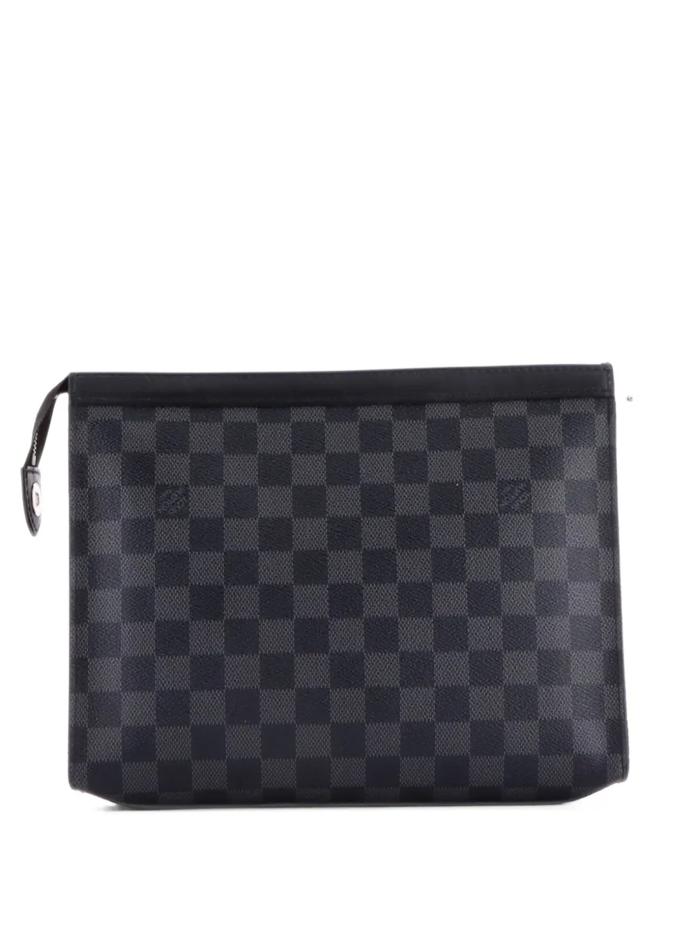 Louis Vuitton Pre-Owned Pochette Voyage Damier Graphite MM clutch bag - Black