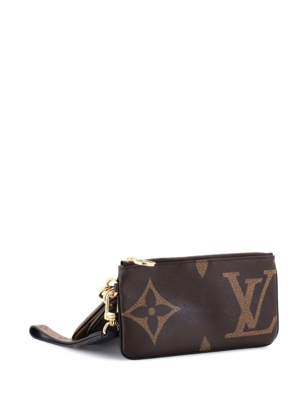 Louis Vuitton Pre-Owned Trio Pouch Set Reverse Monogram Giant clutch bag - Marrone