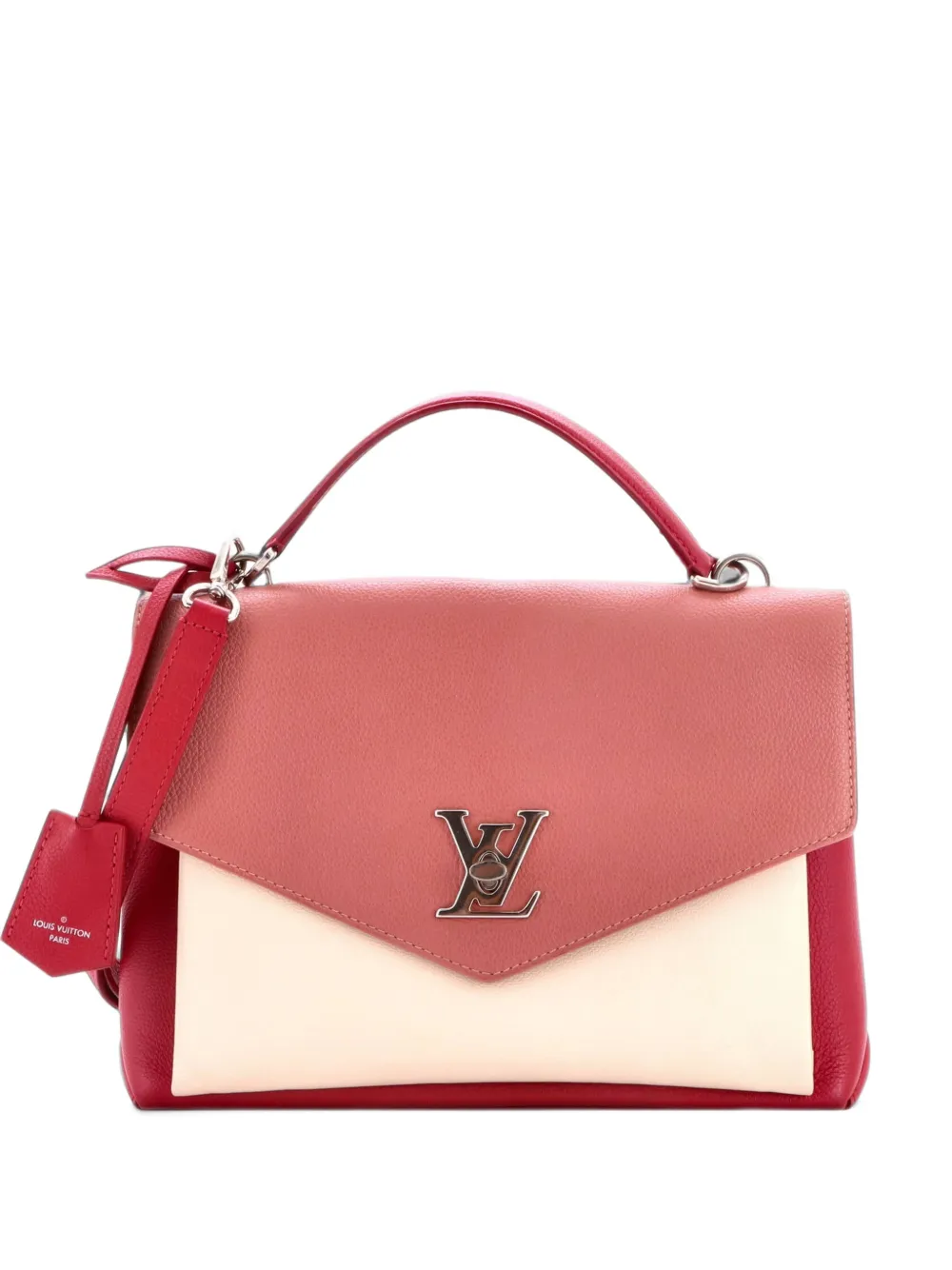 Louis Vuitton Pre-Owned Mylockme Handbag Leather satchel - Multicolour