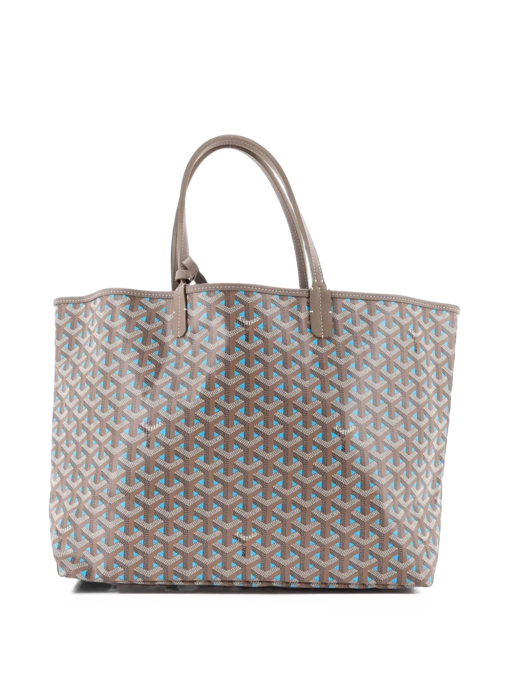 Goyard Pre-Owned Saint Louis Claire Voie Coated Canvas PM tote bag - Grigio