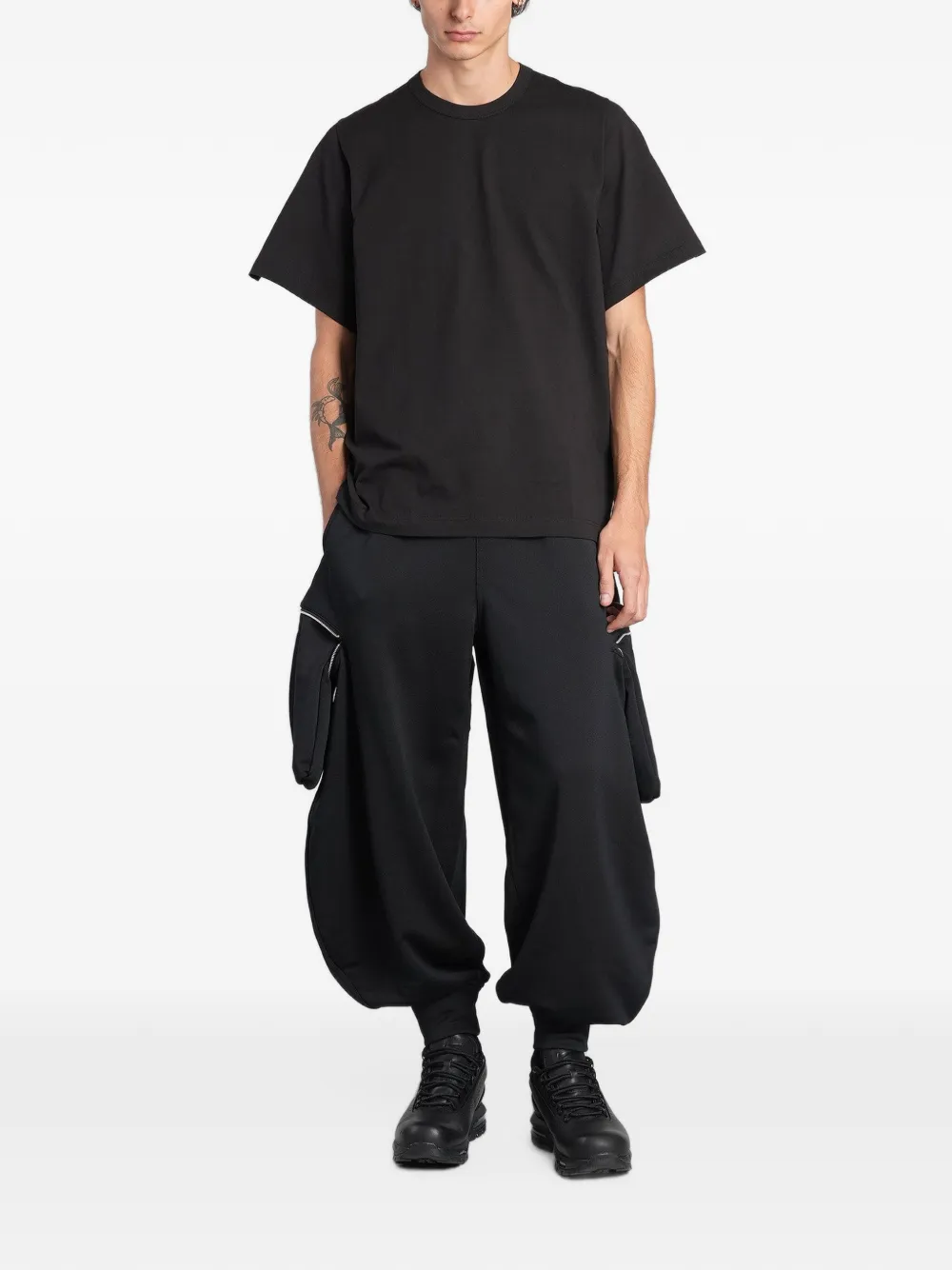 Comme Des Garçons Shirt zip-pocket track pants - Nero
