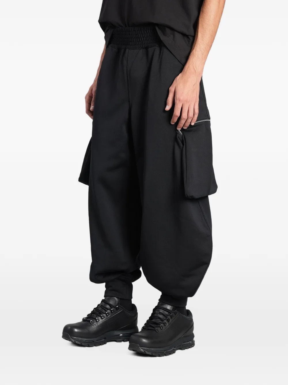 Comme Des Garçons Shirt zip-pocket track pants Zwart