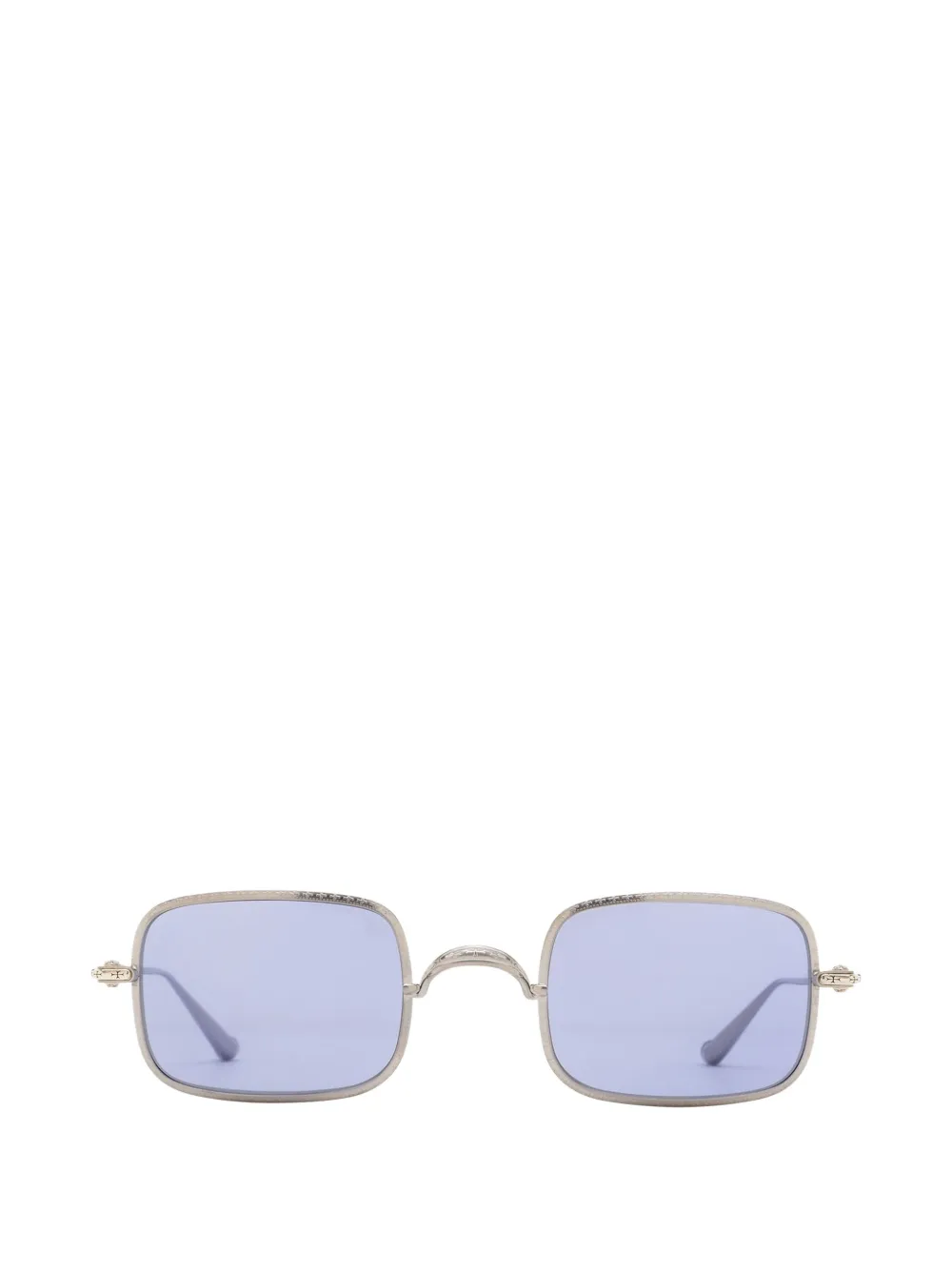 Chrome Hearts Slot Two Sun rectangle-frame sunglasses - Argento