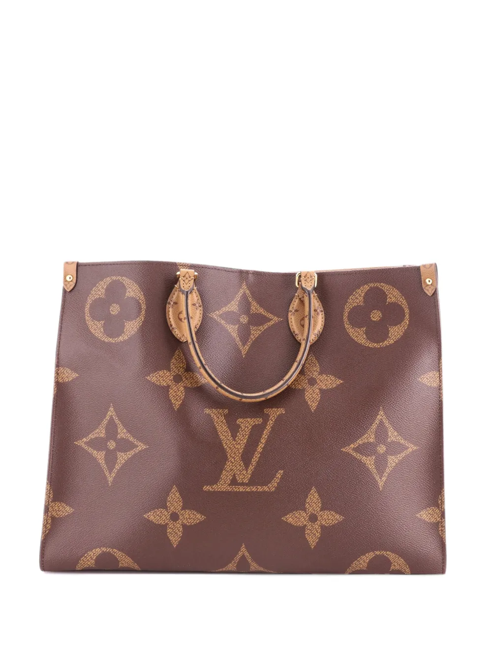 Louis Vuitton Pre-Owned OnTheGo Reverse Monogram Giant GM tote bag - Braun