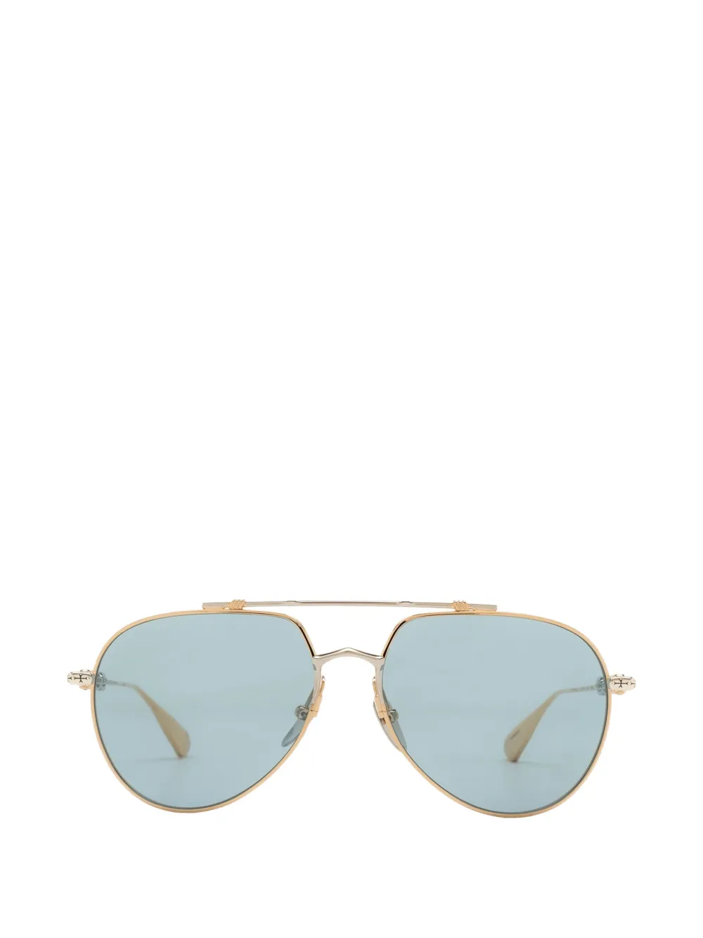 Chrome Hearts Spuns Sun pilot-frame sunglasses - Oro