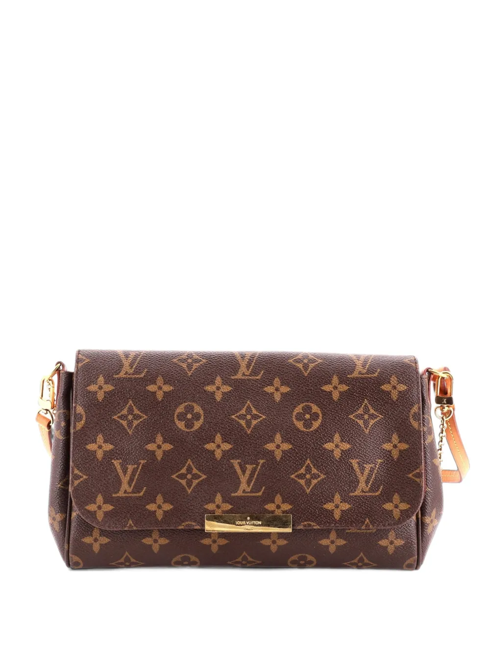 Louis Vuitton Pre-Owned Favorite Handbag Monogram Canvas MM crossbody bag - Braun