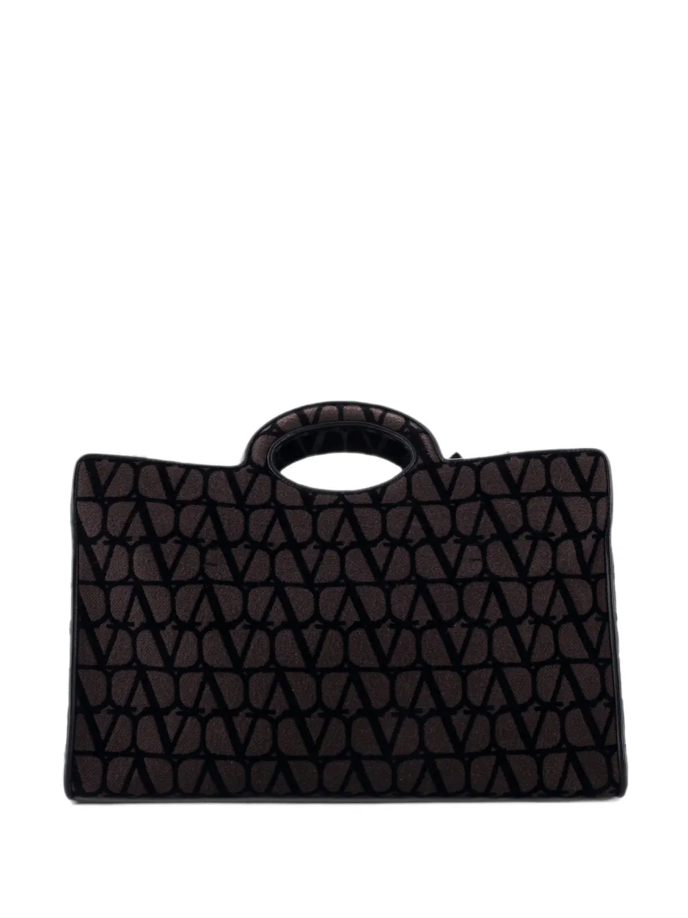 Valentino Garavani Pre-Owned Le Troisieme Toile Iconograph Fabric Medium tote bag - Schwarz