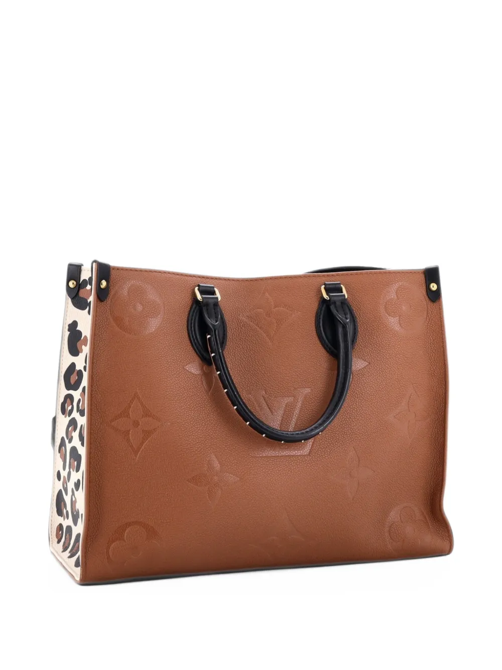Louis Vuitton Pre-Owned OnTheGo Tote Wild at Heart Monogram Empreinte Giant MM satchel - Braun