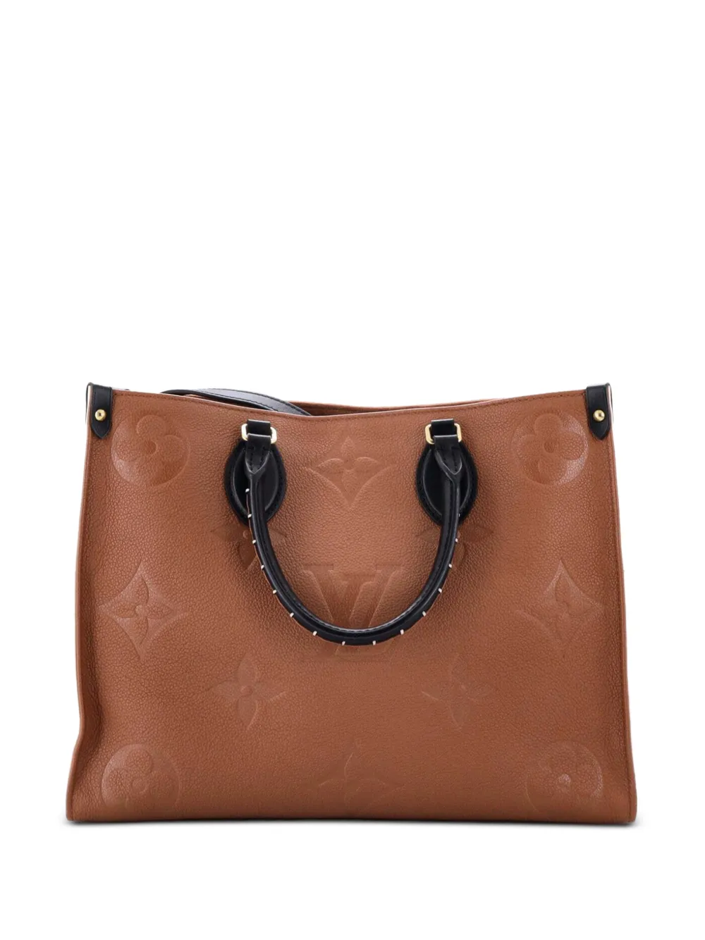 Louis Vuitton Pre-Owned OnTheGo Tote Wild at Heart Monogram Empreinte Giant MM satchel - Brown